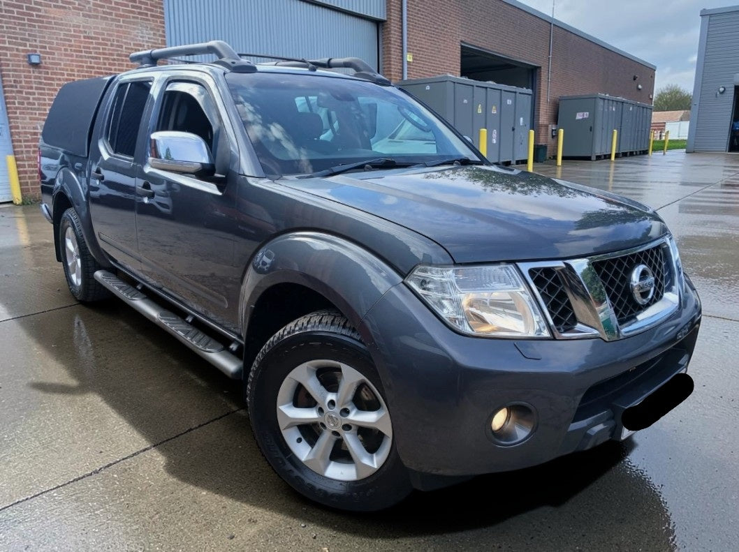 2013 NISSAN NAVARA TEKNA DCI 2.5L DIESEL MANUAL PICK UP IN GREY >>--NO VAT ON HAMMER--<<