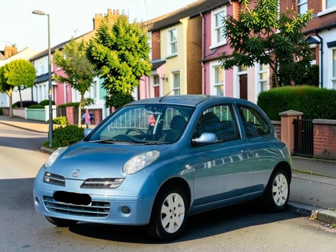 **(ONLY 63K MILEAGE)** 2007 NISSAN MICRA SPIRITA 1.2 PETROL MANUAL >>--NO VAT ON HAMMER--<<
