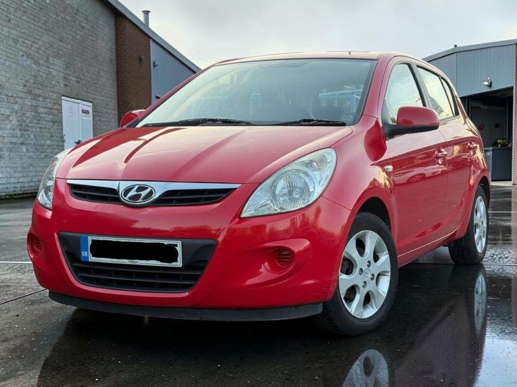**(ONLY 112K MILEAGE)** 2010 HYUNDAI I20 COMFORT 1.2 PETROL MANUAL RED >>--NO VAT ON HAMMER--<<