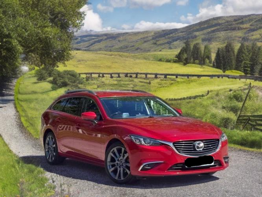 2016 MAZDA 6 SPORT NAV D AUTO 2.2 DIESEL ESTATE RED >>--NO VAT ON HAMMER--<<