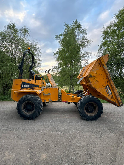 2016 THWAITES 6 TON DUMPER – 4X4 – DEUTZ 4-CYLINDER DIESEL – 2614 HOURS