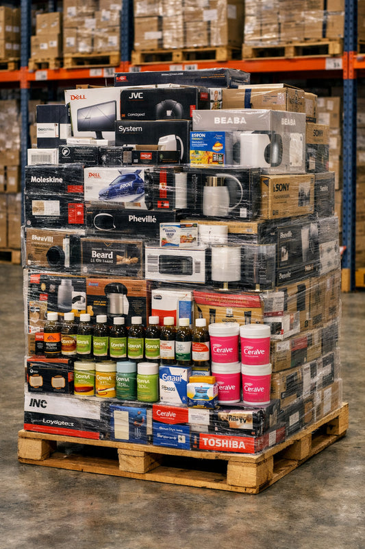 200+ MIXED ELECTRICALS, HEALTH & HOME ITEMS – SONY, PANASONIC, JVC, BEABA & MORE – RETURNS LOT