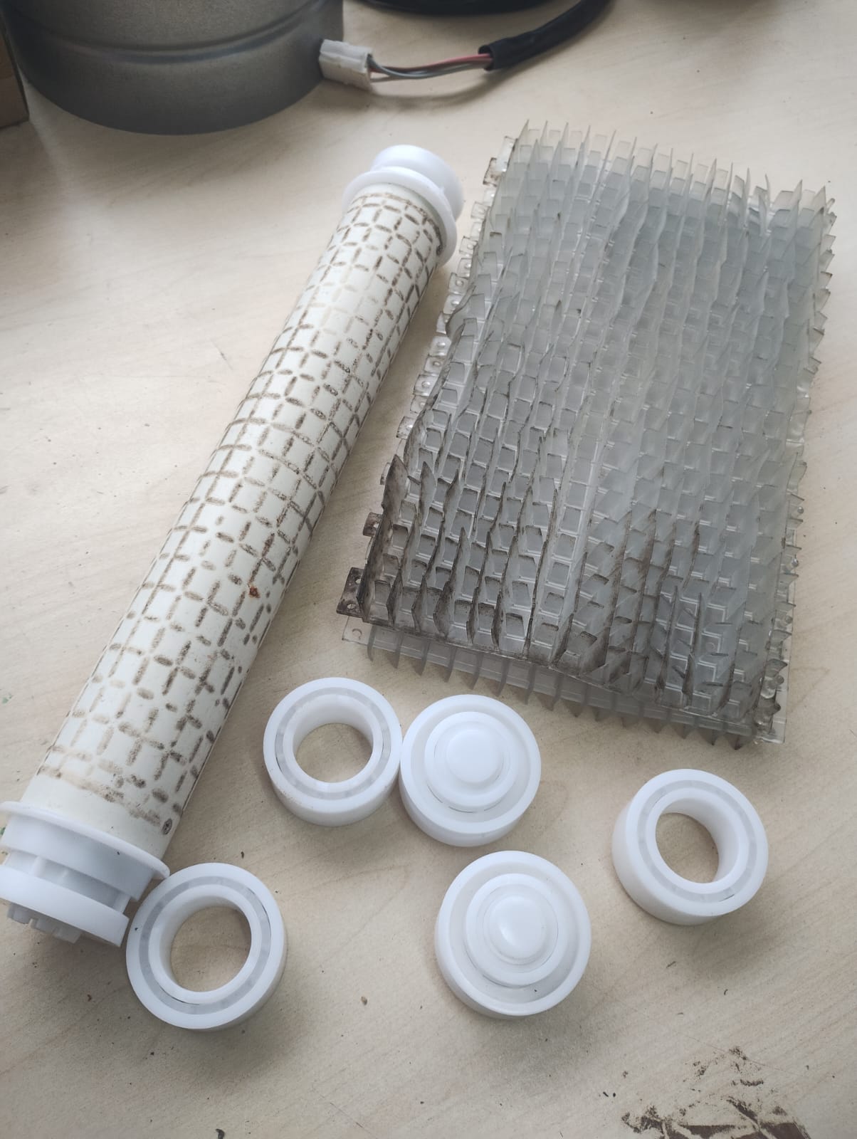 POOL AND SPA PARTS - FILTER HOLDER AND PARTS 375MM LONG - NEW JUST DIRTY FROM STORAGE