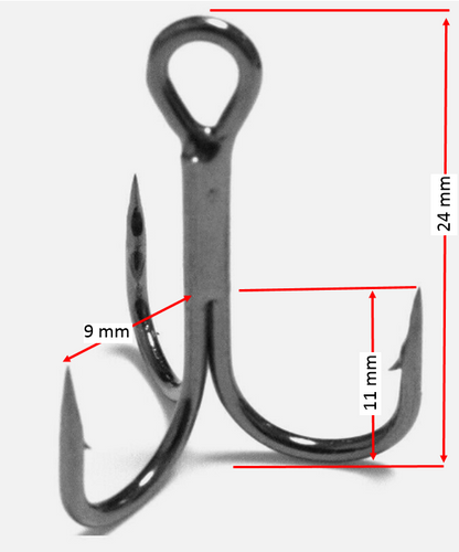WHOLESALE FISHING HOOKS 1000 UNITS RETAIL £500