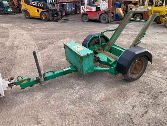 TEREX MBR71 VIBRATING ROLLER WITH TRAILER