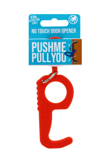 48 X NO TOUCH PUSH/PULL DOOR OPENING DEVICE RED