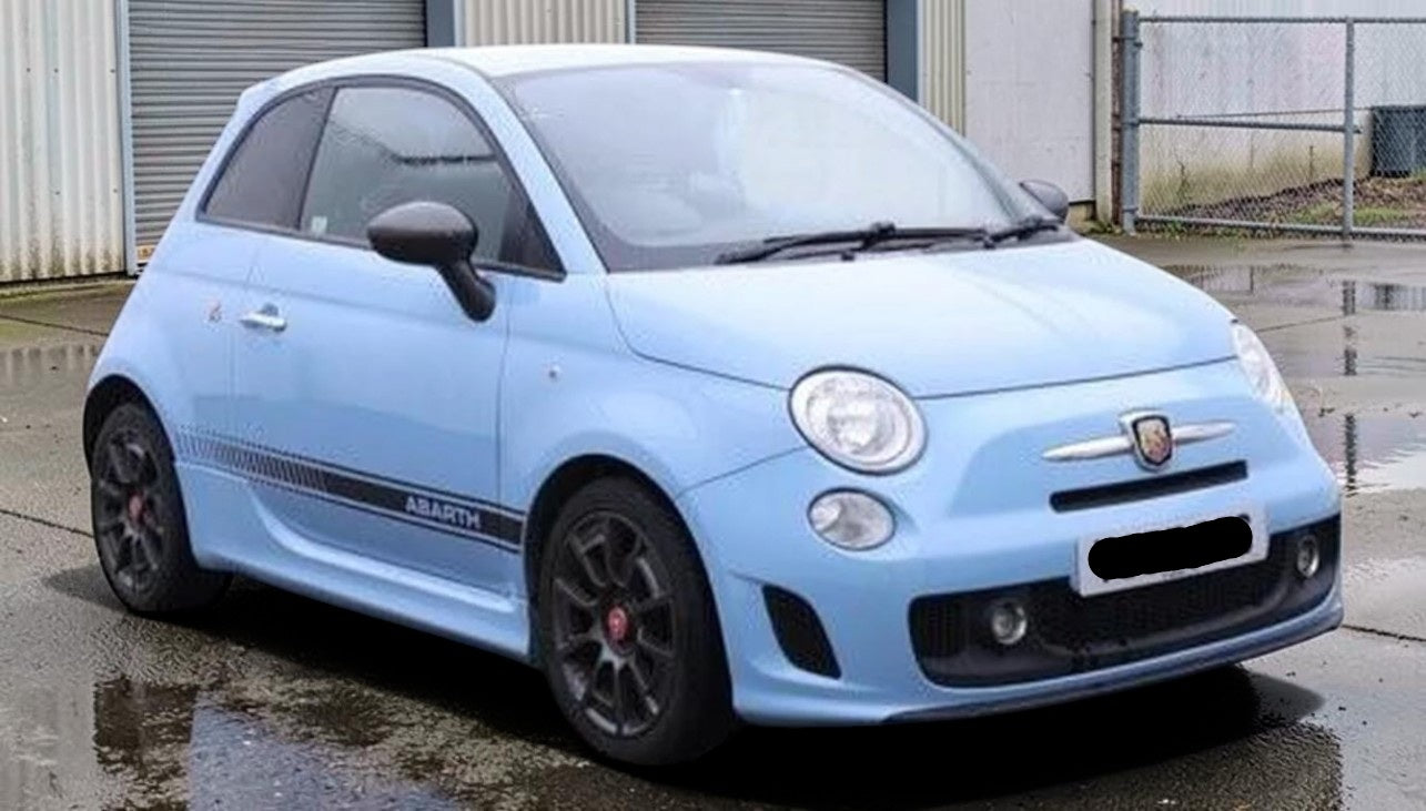 **(ONLY K MILEAGE)** 2014 ABARTH 500 S-A 1.4 T-JET PETROL SEMI >>--NO VAT ON HAMMER--<<
