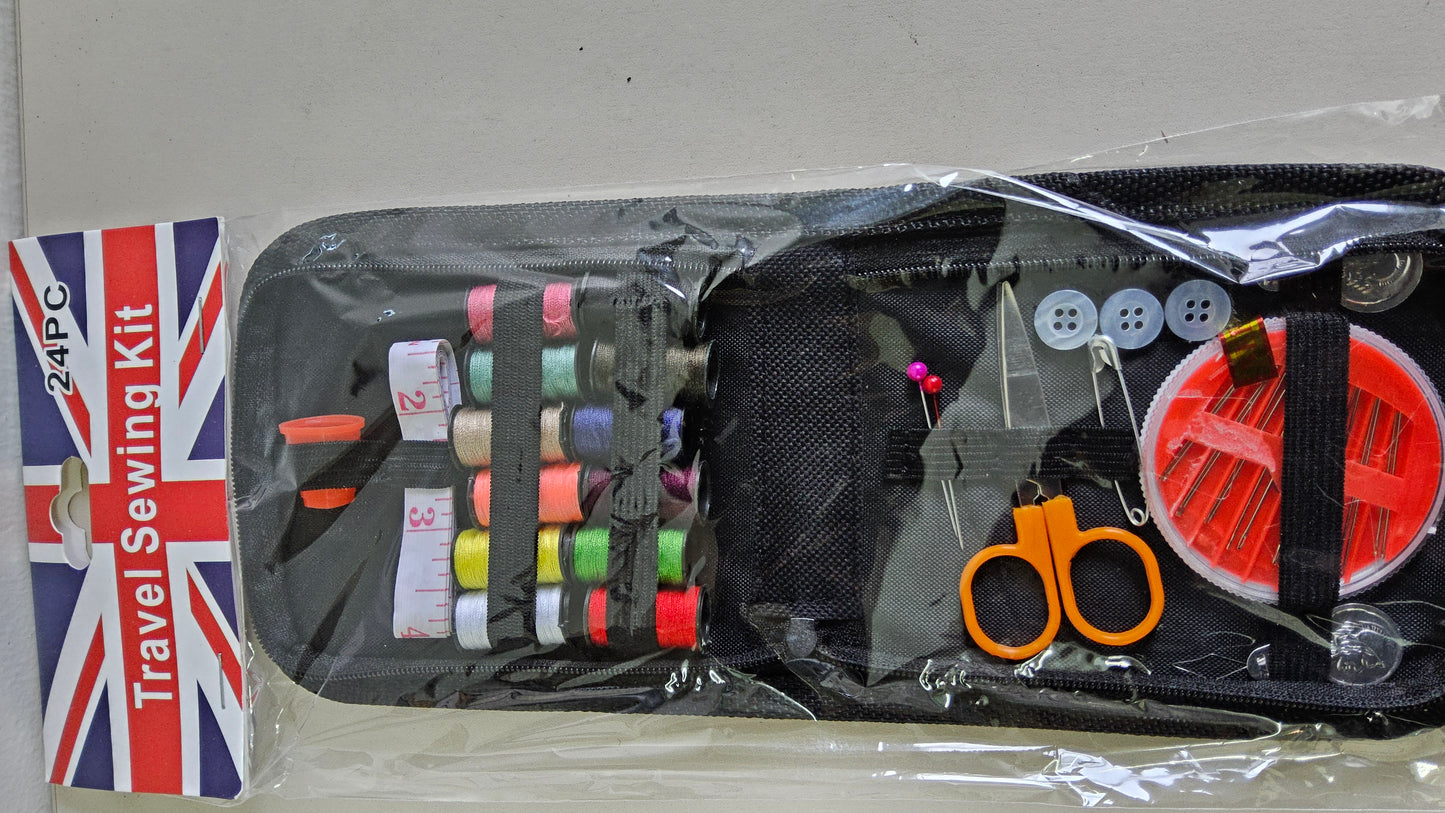 12 PC TRAVEL SEWING KIT