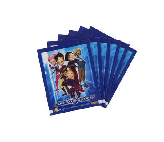 1255 X CODIGO LYOKO STICKERS LOOSE-BLUE