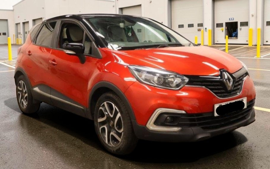 **(ONLY 45K MILEAGE)** 2019 RENAULT CAPTUR ICONIC TCE AUTO 1.3 TCE PETROL >>--NO VAT ON HAMMER--<<