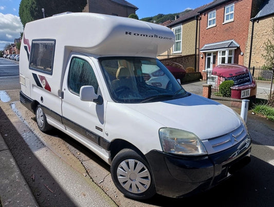 2005 CITROEN BERLINGO 800D LX 1.9 DIESEL MANUAL PLATFORM CAB WHITE >>--NO VAT ON HAMMER--<<