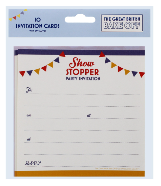 60 X SHOW STOPPERS INVITATION CARDS