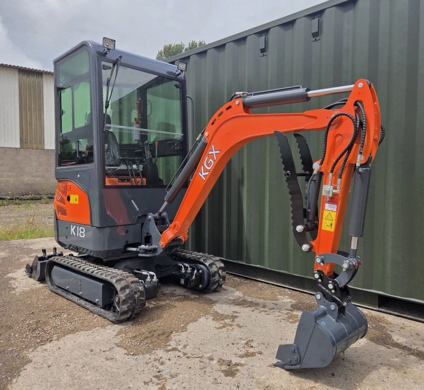 2026 KGX K18 1.8 TON MINI EXCAVATOR