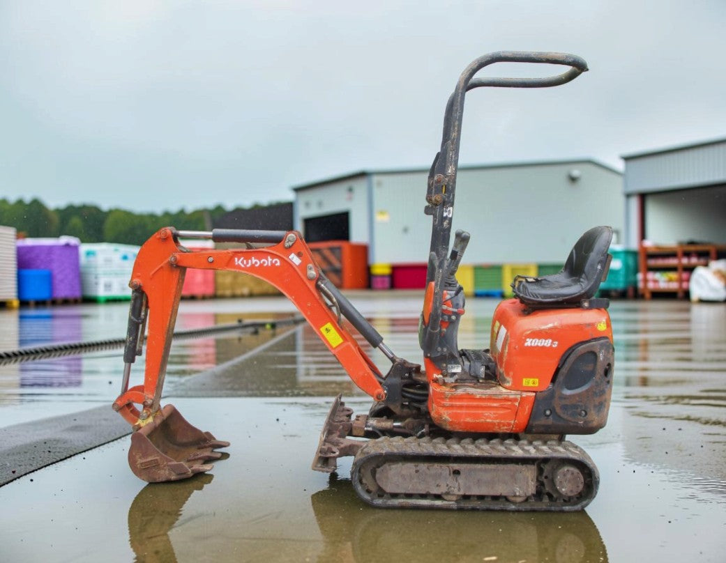 2014 KUBOTA K008 MICRO DIGGER MINI EXCAVATOR