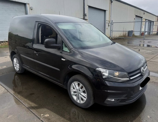 2016 VOLKSWAGEN CADDY C20 HIGHLINE TDI L1H1 1968CC MANUAL DIESEL PANEL VAN BLACK