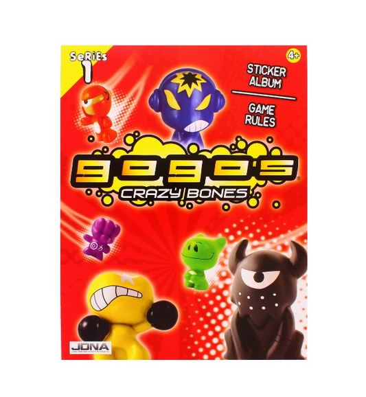50 X GOGOS -STICKER ALBUM/GAME RULES BOOK
