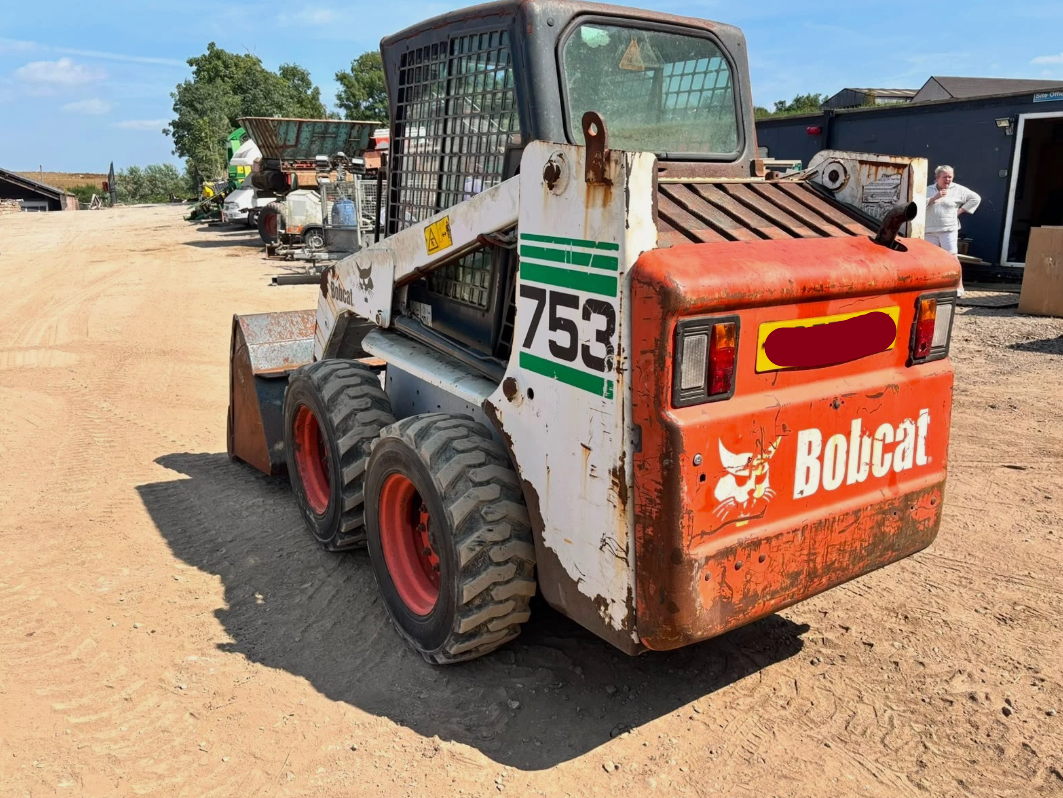 BOBCAT 753 SKID STEER LOADER – KUBOTA DIESEL