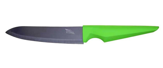 EDGE OF BELGRAVIA CHEF KNIVES IN GREEN. 29 IN TOTAL