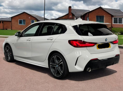 **(ONLY 99K MILEAGE)** 2021 BMW 118I M SPORT 1.5 PETROL SEMI AUTO WHITE >>--NO VAT ON HAMMER--<<