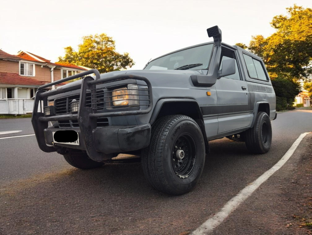**RARE CLASSIC SUV **(ONLY 104K MILEAGE)** 1991 NISSAN PATROL SWB DIESEL TURBO -NO VAT ON HAMMER-