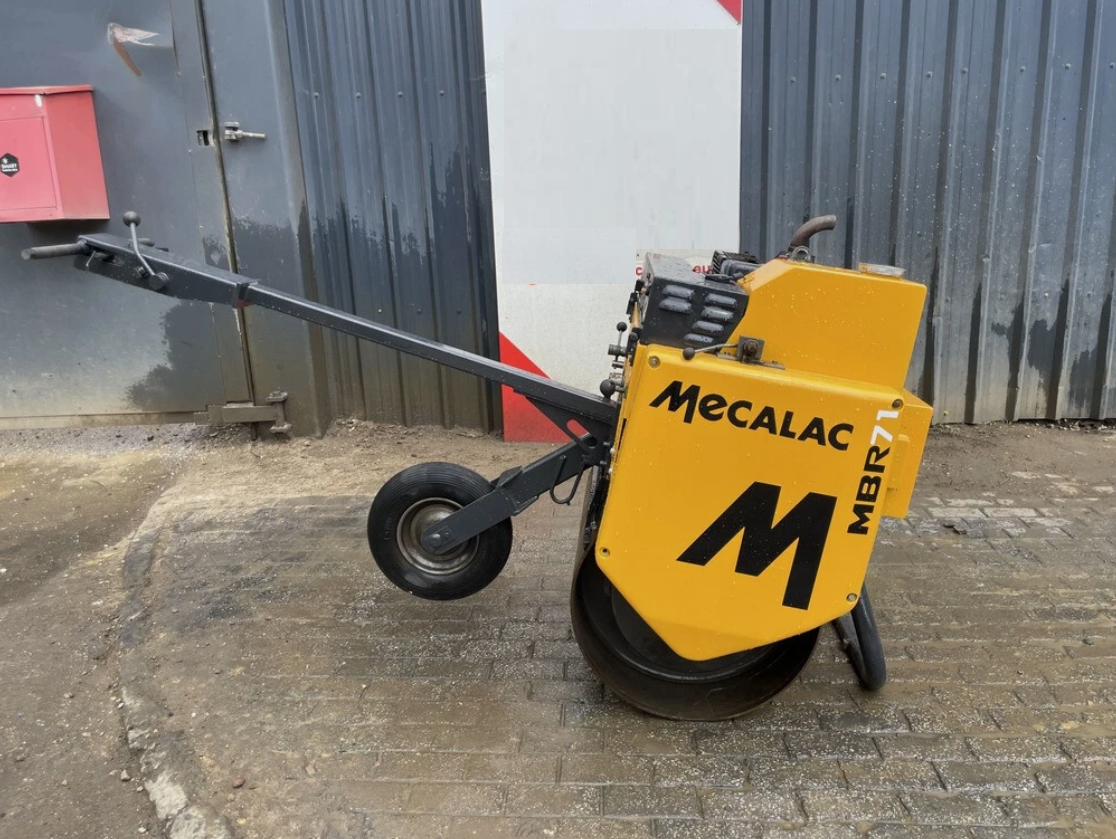 MECALAC MBR71 PEDESTRIAN SINGLE DRUM / WALK BEHIND ROLLER