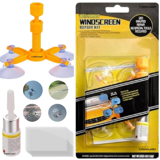 12 PCS CAR WINDSHIELD REPAIR KIT RRP £120