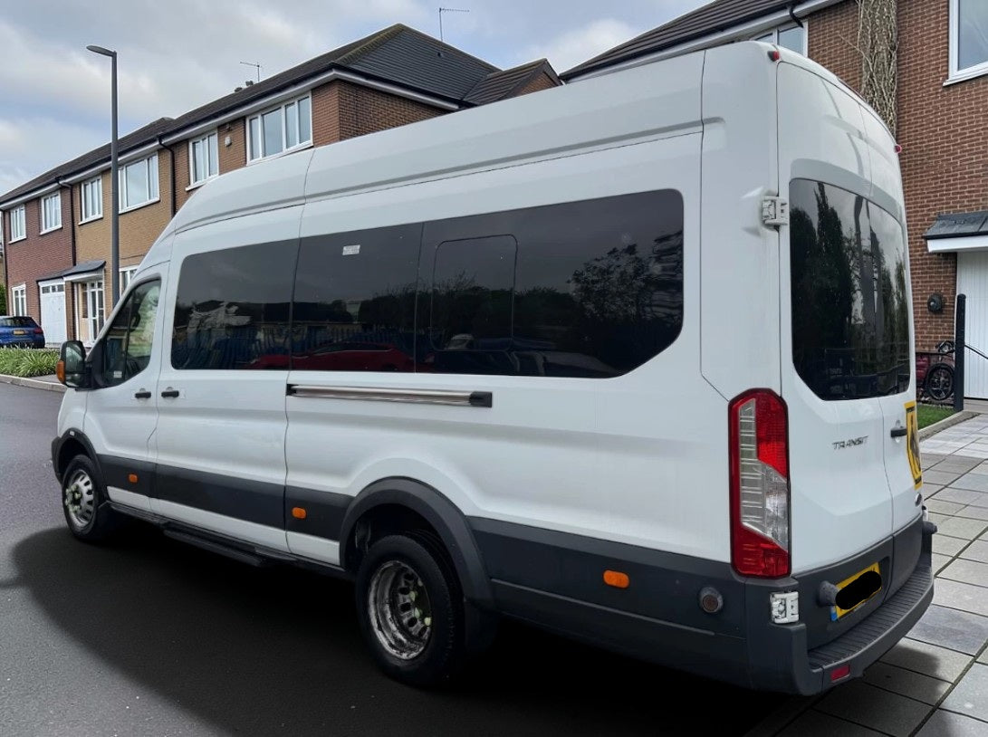 2018 FORD TRANSIT 460 ECONETIC TECH 2.2 DIESEL MANUAL MINIBUS IN WHITE