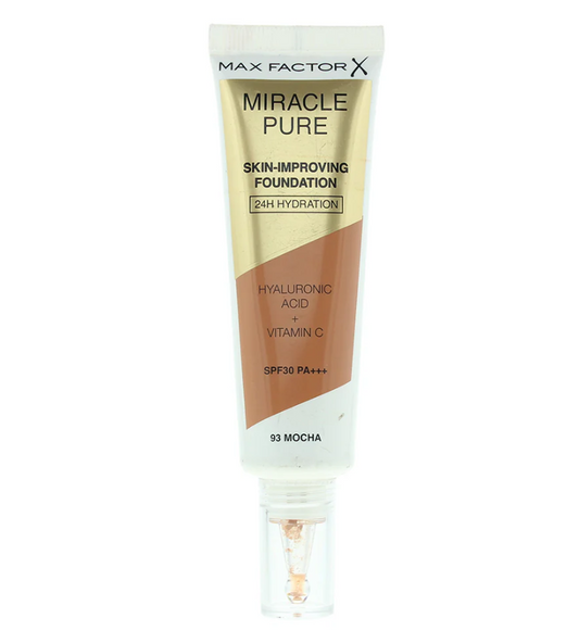 50 UNITS OF MAX FACTOR MIRACLE PURE FOUNDATION - MOCHA