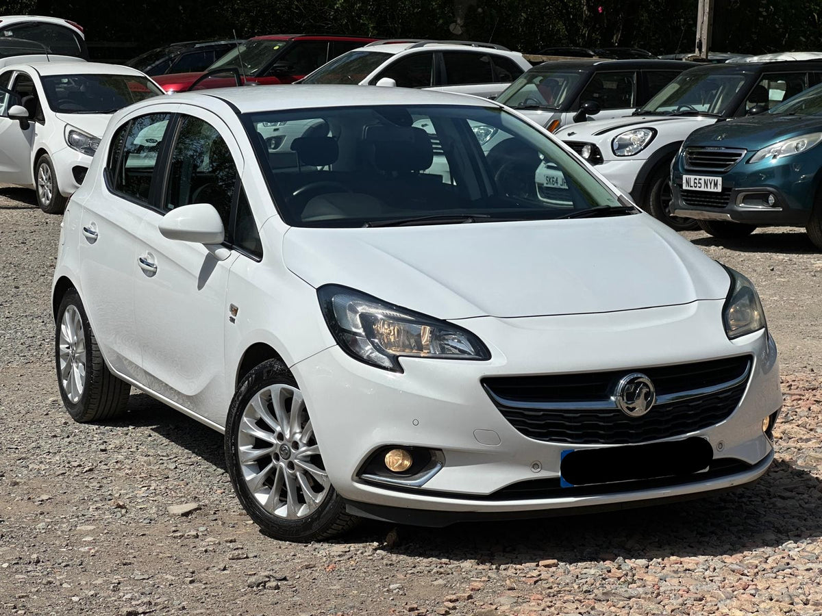 2015 VAUXHALL CORSA SE ECOFLEX 1.4 PETROL MANUAL WHITE HATCHBACK >>--NO VAT ON HAMMER--<<