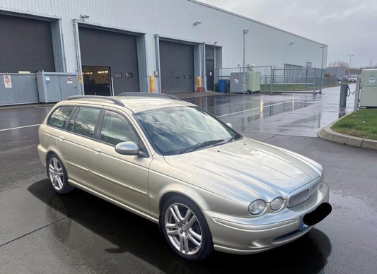 2007 JAGUAR X-TYPE SPORT D 2.0 DIESEL MANUAL GOLD ESTATE >>--NO VAT ON HAMMER--<<