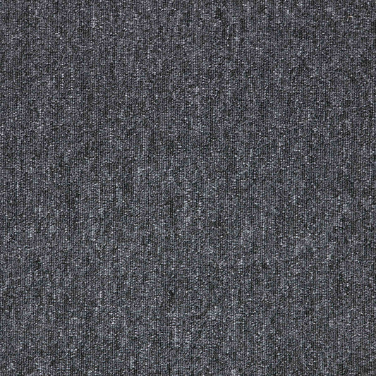 100M² PARAGON HEAVY COMMERCIAL NYLON CARPET TILES - GREY - 400 TILES - TRADE JOB LOT