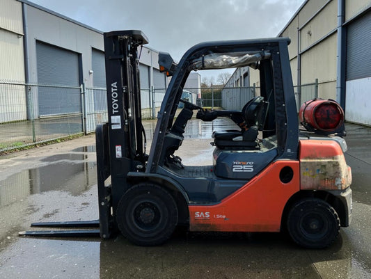 2019 TOYOTA 02-8FGF25 FORKLIFT