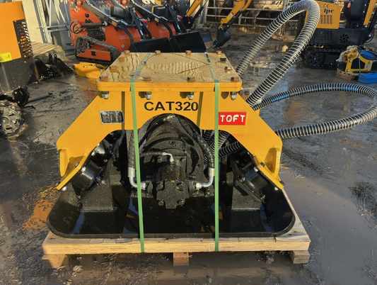 UNUSED COMPACTION PLATE – SUIT 20 TON EXCAVATOR