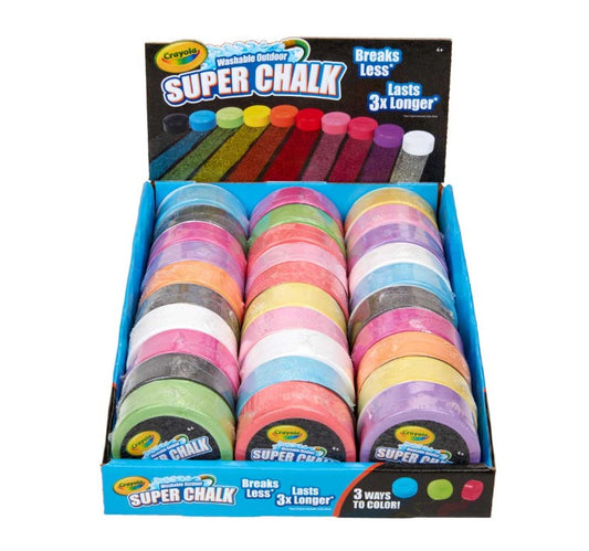 240 X NEW CRAYOLA OUTDOOR SUPER CHALK