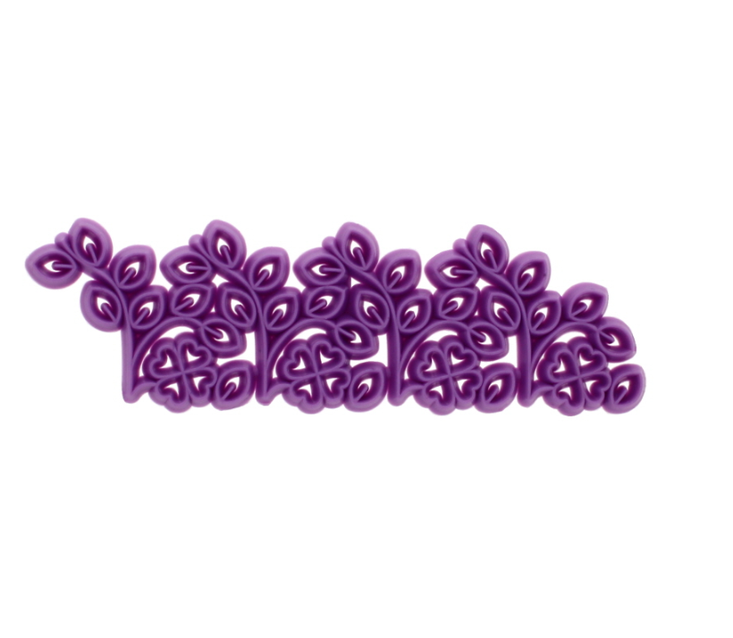900 X CAKE DECORATING FLORAL STRIP EMBOSSER