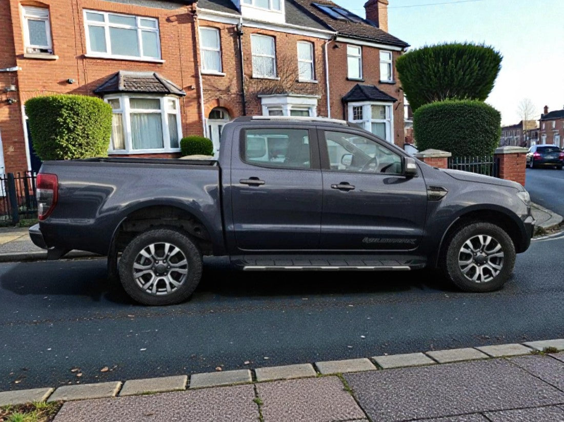 **(ONLY 89K MILEAGE)** 2023 FORD RANGER WILDTRAK ECOBLUE 4X4 AUTOMATIC DIESEL PICK UP IN GREY