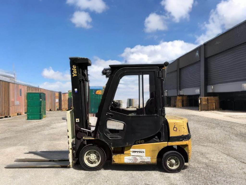 2019 YALE GDP25MXV2420 DIESEL FORKLIFT – 2500KG CAPACITY – 14715 HOURS