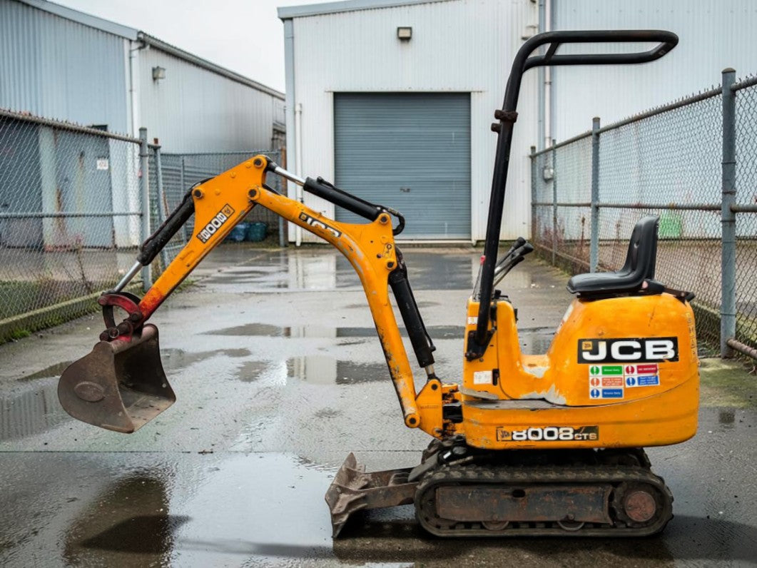 2012 JCB 8008CTS MINI EXCAVATOR