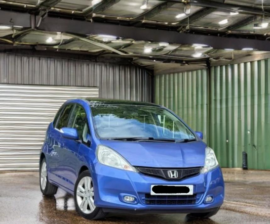 **(ONLY 118K MILEAGE)** 2012 HONDA JAZZ I-VTEC EX CVT 1.3L PETROL BLUE >>--NO VAT ON HAMMER--<<