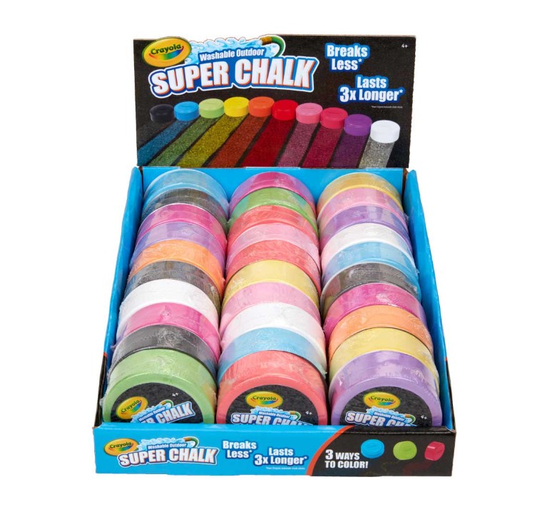 240 X NEW CRAYOLA OUTDOOR SUPER CHALK