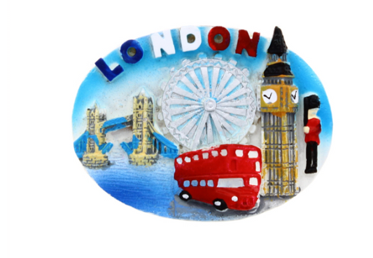 288 X FRIDGE MAGNET LONDON BRIDGE BUS GUARD