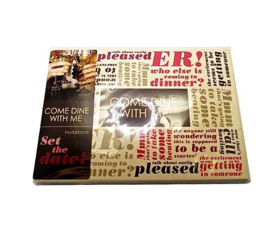 120 X C.D.W.M - 8PK INVITATION CARD SET
