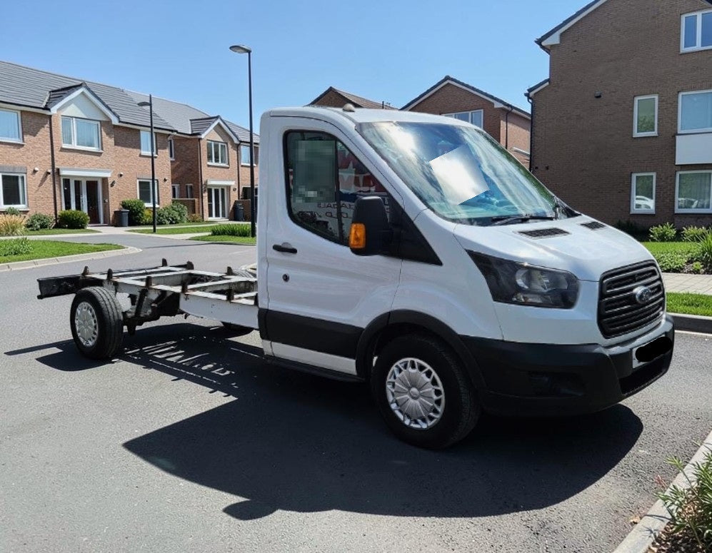 **(ONLY 126K MILEAGE)** 2019 FORD TRANSIT 350 AUTO 1996CC DIESEL CHASSIS >>--NO VAT ON HAMMER--<<