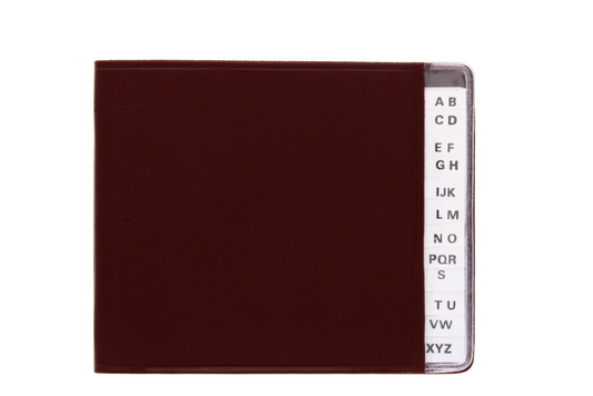 4000 X MINI RED/TELEPHONE POCKET/VALET INDEX