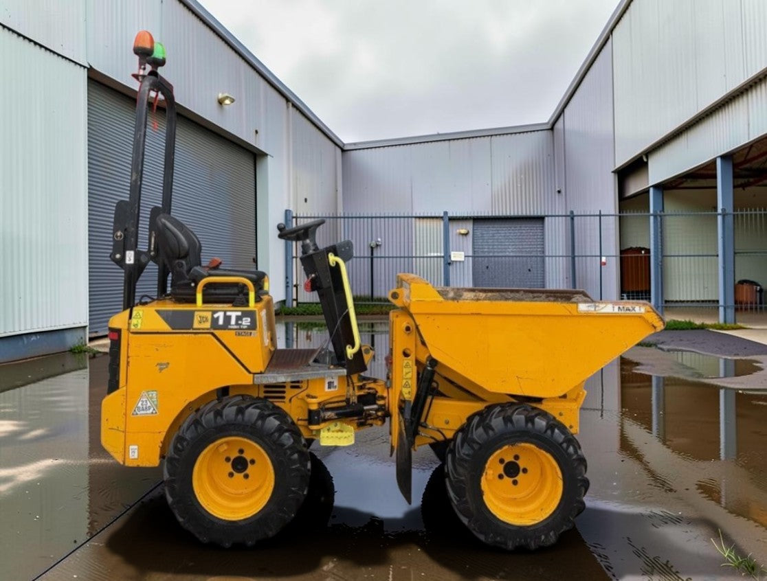 2020 JCB 1T-2 HT 1 TON HIGH TIP DUMPER – 847 HOURS, 4X4, HYDROSTATIC TRANSMISSION