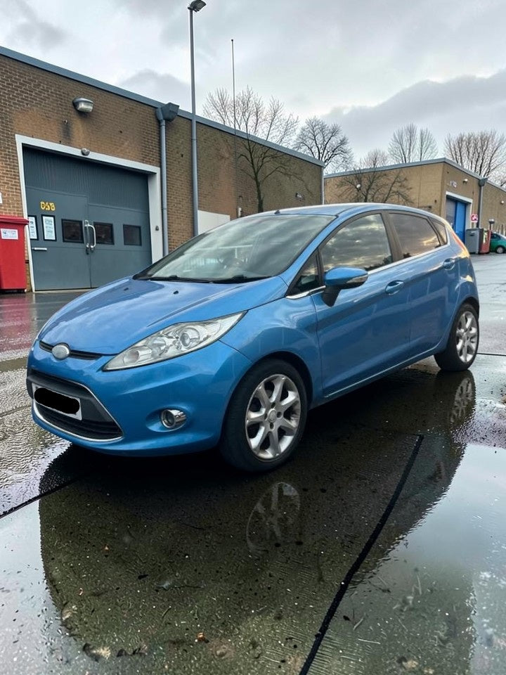 2009 FORD FIESTA ZETEC 82 1.25 PETROL MANUAL BLUE 5-DOOR HATCHBACK >>--NO VAT ON HAMMER--<<