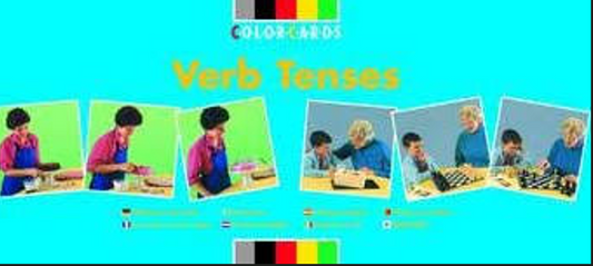 20 X COLORCARDS-VERB TENSES CARDS