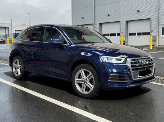 **(ONLY 97K MILEAGE)** 2018 AUDI Q5 S LINE TDI QUATTRO S-A 2.0L DIESEL >>--NO VAT ON HAMMER--<<
