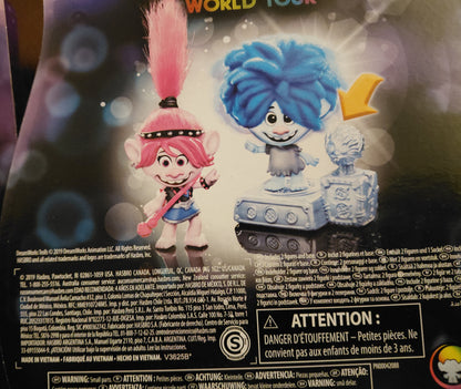 PIXAR TROLLS WORD TOUR TOYS UNICORN STICKERS 40X UNITS