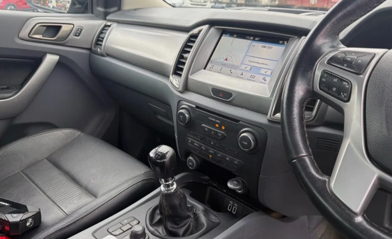 2018 FORD RANGER LIMITED 4X4 DCB TDCI 2.2 DIESEL MANUAL PICK UP, GREY